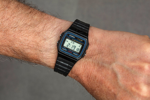 Reloj Casio F91w Caballero Retro Vintage Clasico 100%orginal