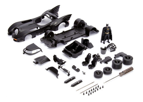 Batman E Batmobile 1989 - Kit Em Metal P/ Montar 1/24 - Jada