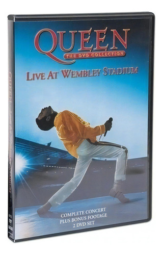 Queen Live At Wembley Anniversary Dvd Freddie Mercury