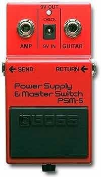 Boss Psm-5 Pedal Analogico Fuente 9 Vdc Y Switch Principal