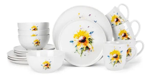 comprar Nat Y Jules Dean Crouser Estampado Acuarela Diner Platos De