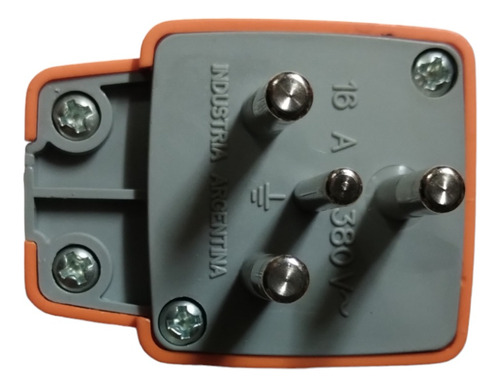 Ficha Industrial Macho 16a 380v (4 Pines) X 2unidades