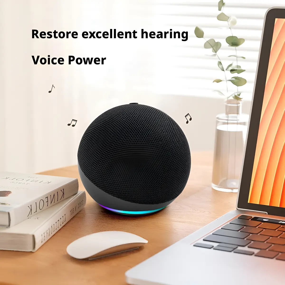 Altavoz Bluetooth Alaxe For Exteriores, Inalámbrico, S Color Beige