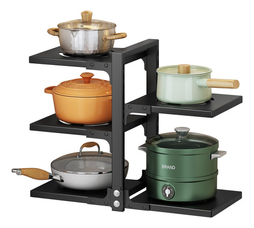 Organizador De Pots Y Pans De Yanyygu Para Gabinete, Estante