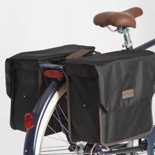 Alforja Doble Para Bicicleta: Capacidad Máx 14 Kg, 7 X Bolsa