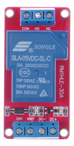 Módulo De Relé Knacro Dc 5v 1 Canal 30a Para Equipos Plc