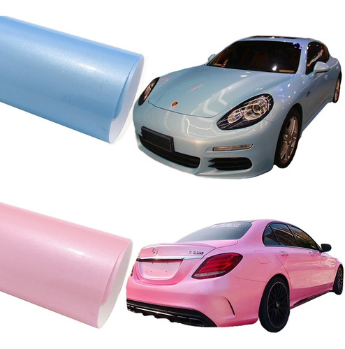 Vinil Wrap Automotriz Pastel Macarrón Nivel Premium 1.52x1m