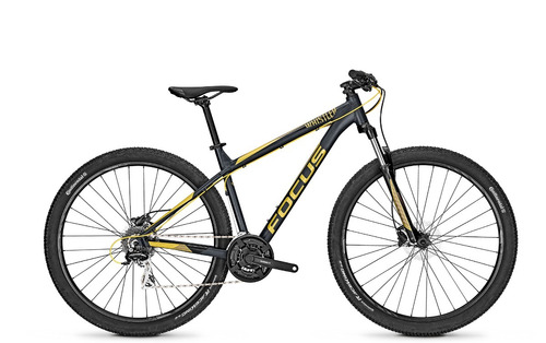 Bicicleta Montaña Focus Whistler Elite 29 Negro Dorado