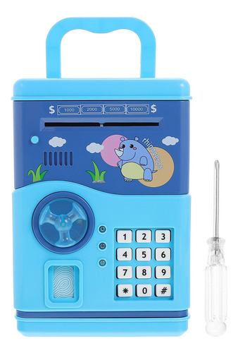 Caja Fuerte Para Niños Banco Electrónico Huella Dactilar Pig