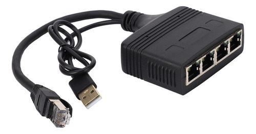 Rj45 Gigabit Splitter Ethernet 1 In 4 Out 1000mbps Cable