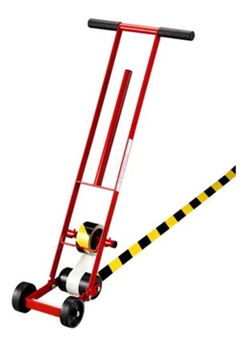 Imagen 3 de 7 de Cinta Tira De Seguridad 3m 5702 Negro/amarillo 50,8mm X 32m