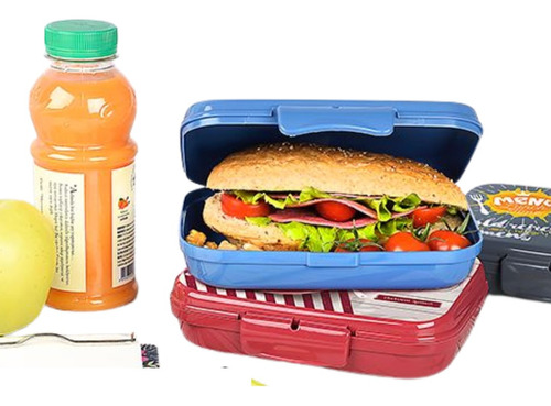 Taper Tupper Porta Sandwich Lunch Box Fiambrera 600ml Titiz