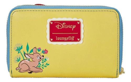 Loungefly Disney Snow Whit Around Wallet Color Azul Marino