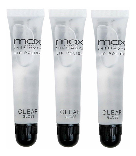 Cherimoya Max Maquillaje Clear Lip Polish