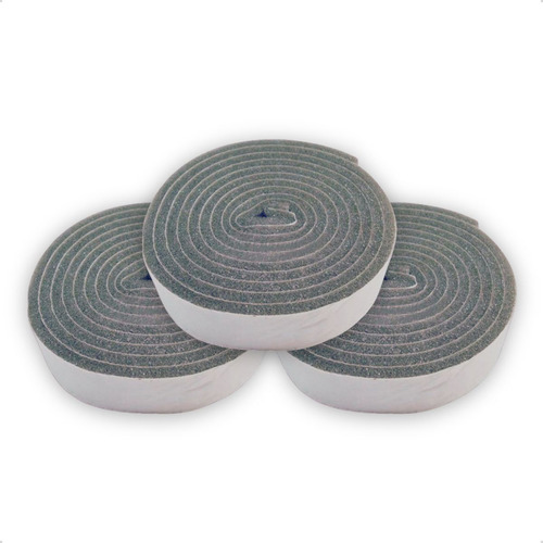 Kit 10 Rolos Fita Espuma P/fios C/ Cola Anti Chama 20m Total