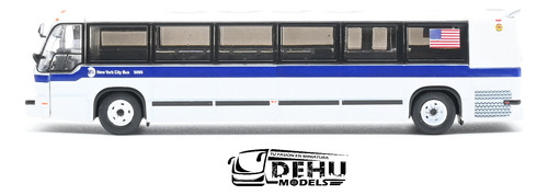 Autobús Escala 1/87 Tmc Rts Transit Bus New York Mta 87-0395