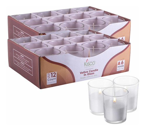 : Velas Votivas Soportes Vidrio Decorativo Transparente...