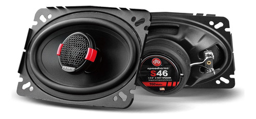 Bocinas Coaxiales Db Drive S46 55w Rms 4x6 Pulgadas 2 Vías