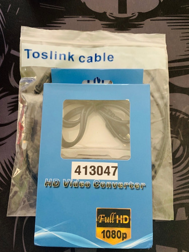 Imagen 3 de 4 de Convertidor De Audio Digital Toslink Optico A Rca