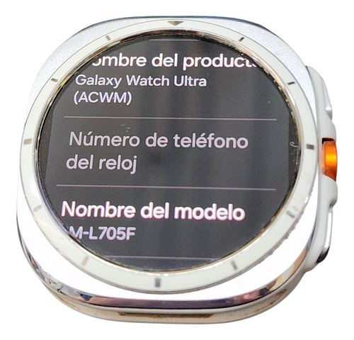 Smartwatch Samsung Galaxy Watch Ultra 47mm Blanco, Ai Plateado Milanese Blanco Blanco
