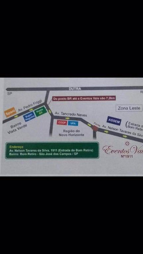Imagem 10 de 10 de Galpão Comercial À Venda E Locação, Bom Retiro, São José Dos Campos. - Ga0036