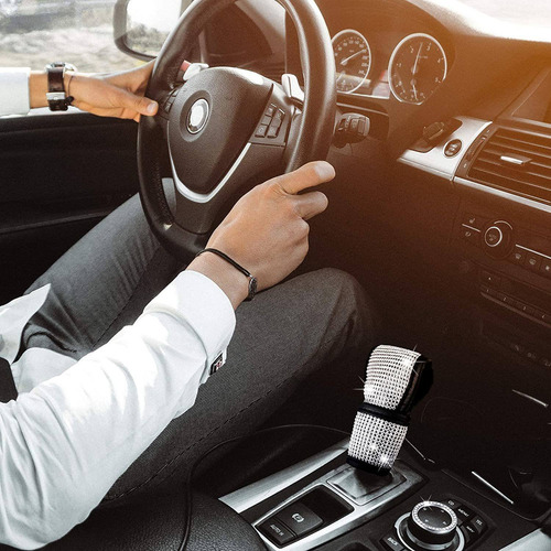 Accesorios Bling Auto Diamantes Para Mujer Ganchos De Coche