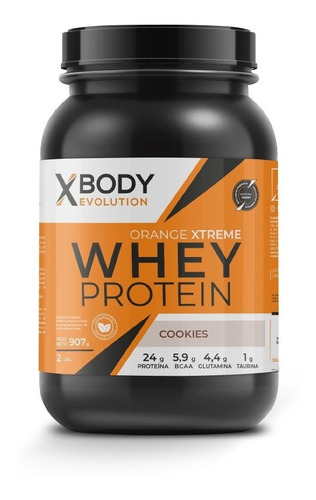 Proteina Whey Protein X Body Evolution Orange Xtreme 907g