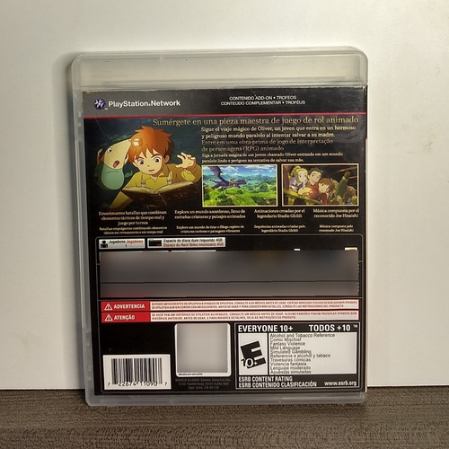 Ni No Kuni Wrath Of The White Witch Ps3 Mídia Física (Usado)