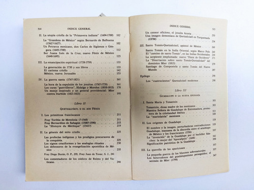 Libro Quetzalcoatl Y Guadalupe Jacques Lafaye 171i2 (Usado)