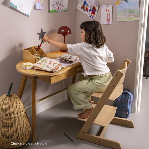 Trona Stokke Tripp Trapp Negra Ajustable Convertible