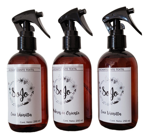 Pack X 3 Unidad Home Spray Fragancia Textil Wanama