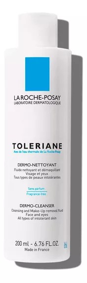 Loción Dermolimpiador La Roche-Posay Toleriane para piel seca/sensible de 200mL/200g 18+ años