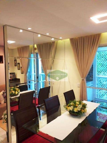 Apartamento À Venda, 77 M² Por R$ 560.000,00 - Morumbi - São Paulo/sp - Ap4477