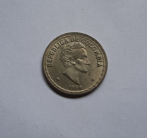 Moneda De 20 Centavos Año 1959