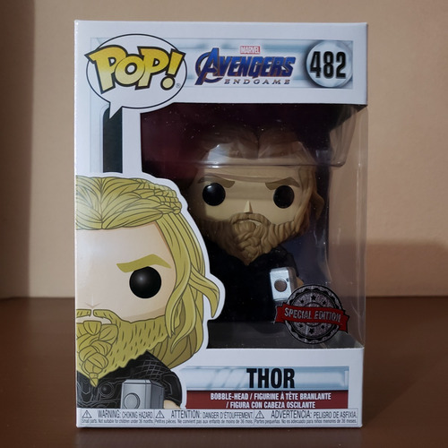 Funko Pop! Marvel Avengers Endgame Thor #482 Se Original (Usado)