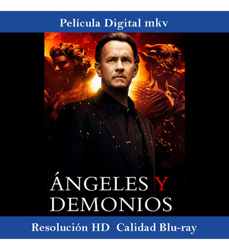 Ángeles & Demonios - Película Digital Hd - Esp / Ing (Usado)