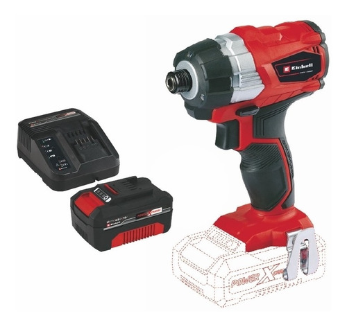 Atornillador Inalámbrico 1/4'' Einhell Te-ci 18 Li Bl