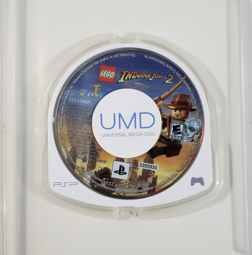 Lego Indiana Jones 2 - The Adventure Continues - Psp (Usado)