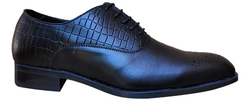 Zapatos Formales De Vestir Para Caballero Estampado Reptil