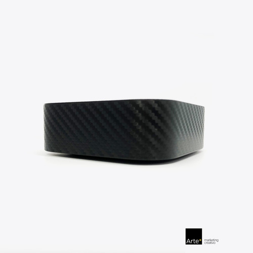 Imagen 3 de 8 de Apple Tv Skin Protector Fibra De Carbono