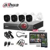 Comprar Kit Seguridad 4 Cámaras Infra Dahua Cctv Dvr 4ch Full Hd P2p