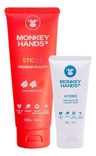 Monkey Hands Combo Para Manos Secas Sticky + Hydro 