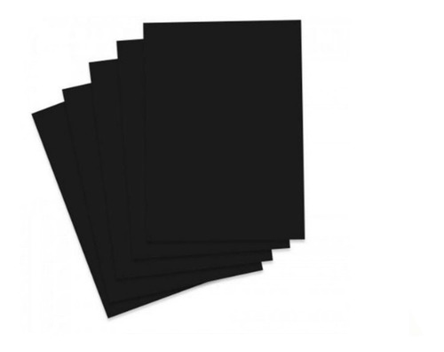 Papel A4 Negro 220grs 50 Hojas