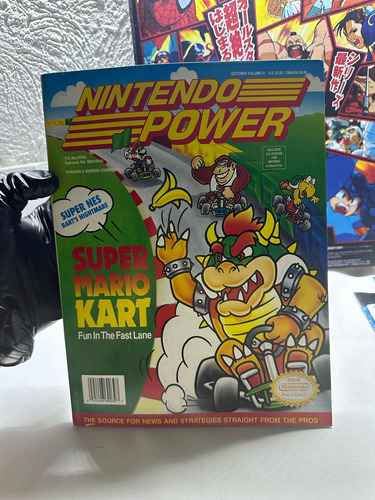 Revista Nintendo Power Volumen 41 1992 Poster Y Tarjetas
