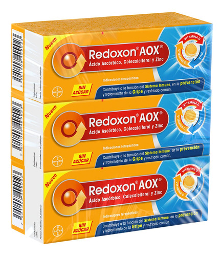 Redoxon Aox Multivitamínico Con Vitamina C, Vitamina D Y