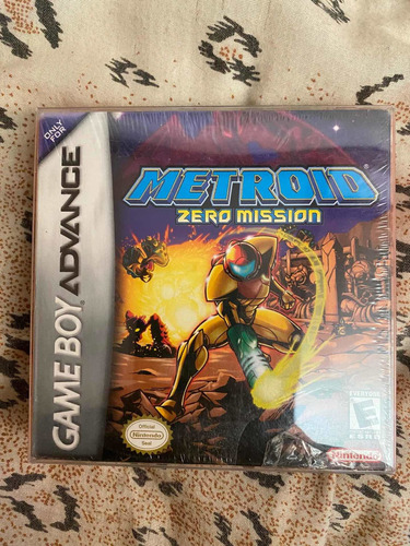 Metroid Zero Mission Nintendo Game Boy Advance Gba Gameboy