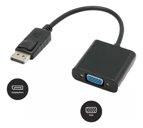 Cable Adaptador Display Port A Vga