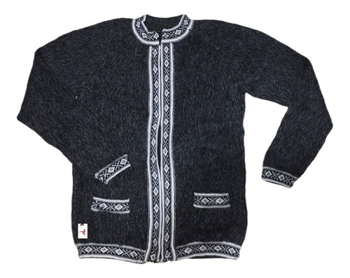 Campera Hindu De Lana De Alpaca - Barro Cocido