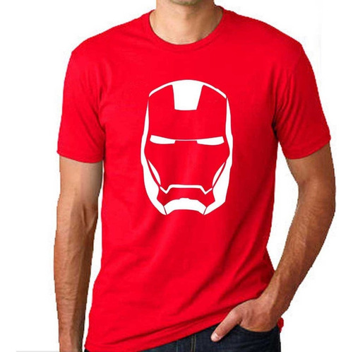 Remera Iron Man - 100% Algodón - Calidad Premium