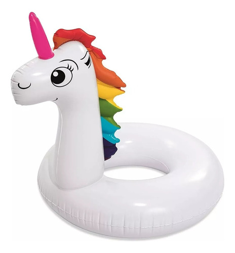 Unicornio Bestway Aro Flotador Gigante Inflable Pileta Playa